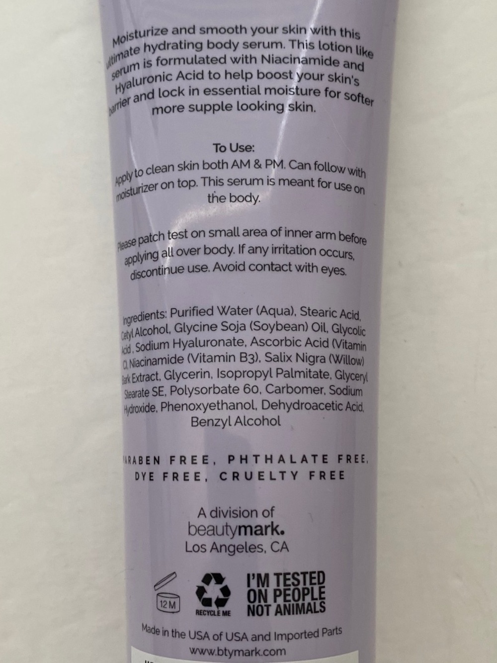 LACUNA Hydrating Soft & Supple Body Serum NEW - Picture 3 of 4